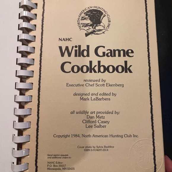 Vintage wild game cookbook - Picture 2 of 6